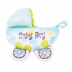 Balon folie - carucior - baby boy - 72 cm / 78 cm foto