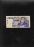 Rar! Argentina 10000 10.000 pesos argentinos 1985 seria14232041