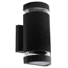 LAMPA PERETE SOCLU E27 IP44 - NEGRU foto