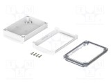 Carcasă desktop BOPLA BoVersa policarbonat 80x125x42mm IP68 alb transparent