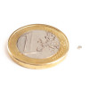 Magnet neodim disc &Oslash;1,5×0,5 mm, putere 33 g, N45