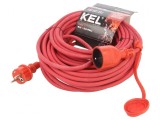 Prelungitor Alimentare 25m 16A Roșu 3x1,5mm2