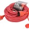 Prelungitor Alimentare 25m 16A Roșu 3x1,5mm2