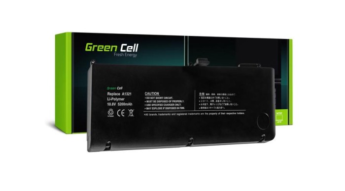 Green Cell Baterie laptop A1321 Apple MacBook Pro 15 A1286 2009-2010