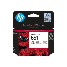 HP 651 Color , Cartus Cerneala Original HP C2P11AE BHK, 300 pagini, Cyan Magenta Yellow