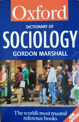 Oxford Dictionary of Sociology - Gordon Marshall (Ed.) foto
