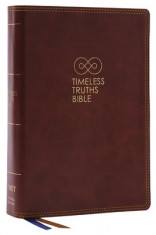 Timeless Truths Bible: One Faith. Handed Down. for All the Saints. (Net, Brown Leathersoft, Comfort Print) foto