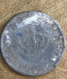 MNDRO0001 Monedă 2 Lei 1941 - Regele Mihai I - Regatul Rom&acirc;niei / WW2
