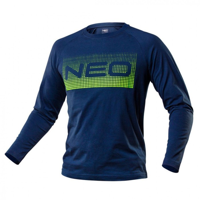 Tricou cu maneca lunga PREMIUM, imprimeu NEO, marimea XL 81-619-XL