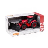 Tractor cu plug dezapezire, 31x15x14,5 cm, 7Toys