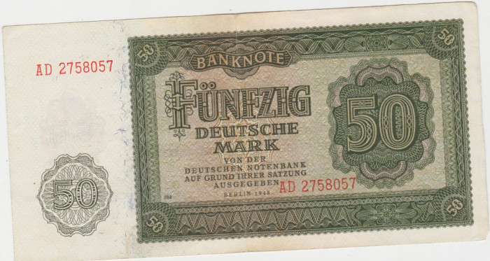 Germania 50 marci mark 1948 aXF