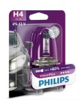 Bec auto Philips H4 Vision Plus, +60%, 12V, 55W,
