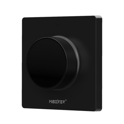 Buton Mi-Light MiBoxer si panou de comutare rotativ Telecomanda LED neagra K1 wireless maxim 30m foto