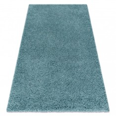 Covor SOFFI shaggy 5cm albastru, 60x100 cm