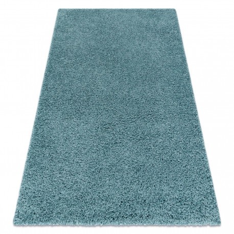 Covor SOFFI shaggy 5cm albastru, 60x200 cm