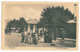 1106 - FOCSANI, Vrancea, Market, Romania - old postcard - unused