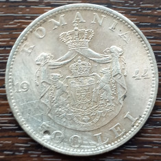 (A968) MONEDA DIN ARGINT ROMANIA - 500 LEI 1944, REGELE MIHAI I, LOVITA