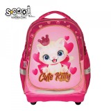 Ghiozdan anatomic CUTE KITTY, 38x39x19.5 cm - S-COOL, S-COOL / OFFISHOP