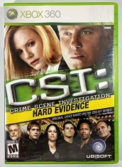Joc Csi Crime Scene Investigation Hard Evidence Xbox 360, Second-Hand