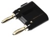 Conector Banană Negru 4mm 15A 5kV