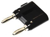 Conector Banană Negru 4mm 15A 5kV