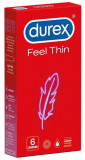 Prezervative Feel Thin, 6 bucati, Durex