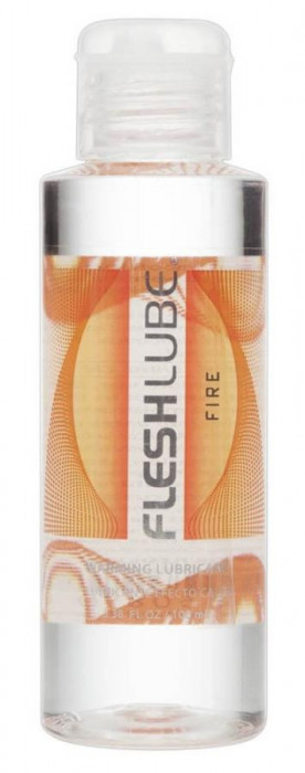 Lubrifiant Cu Efect De Incalzire FleshLube Fire, 100 ml