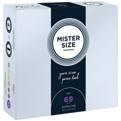 Pachet 36 Prezervative Mister Size (69 mm) foto