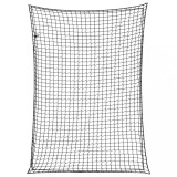 Cumpara ieftin Plasă de remorcă cu funie elastică, negru, 3,5x2,5 m, PP