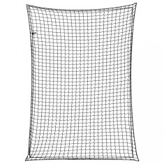 vidaXL Plasă de remorcă cu funie elastică, negru, 3,5x2,5 m, PP