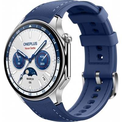 Smartwatch OnePlus Watch 2, Albastru foto