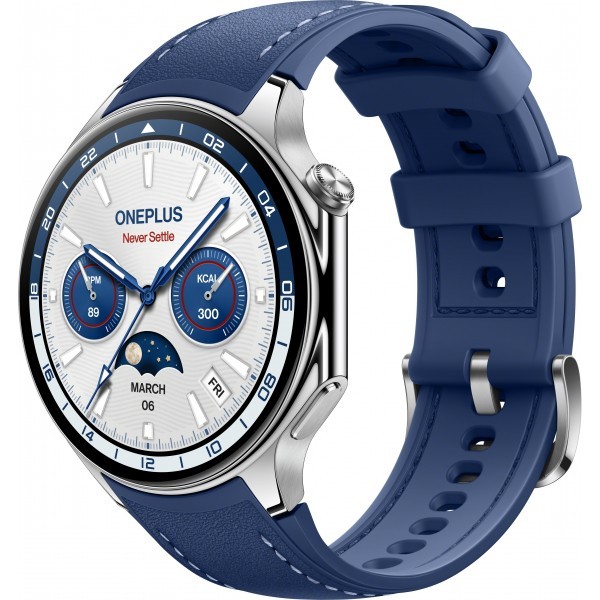 Smartwatch OnePlus Watch 2, Albastru