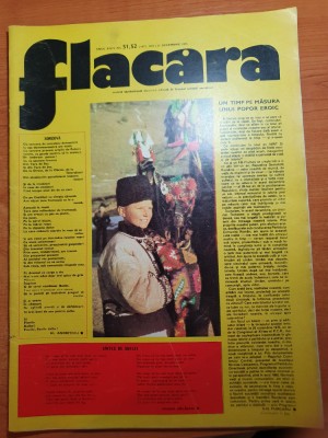 flacara 27 decembrie 1975-satul maieru,liviu rebreanu,slanic prahova, anul nou foto