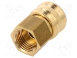 Conector rapid PNEUMAT 0&divide;35bar alamă 42,5mm G 1/2
