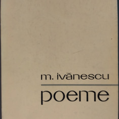 (MIRCEA) M. IVANESCU - POEME (editia princeps, 1970)