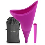 Cumpara ieftin Dispozitiv pentru Urinat din Silicon cu Extensie Detasabila, Fuchsia - Fuchsia, One Size