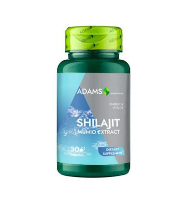 Shilajit Mumio 400 miligrame 30 capsule Adams Vision foto