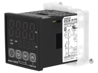 Regulator de temperatură Pt100 E5CB 24AC/DC foto