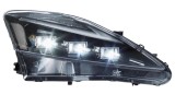 Set faruri Lexus Is (Xe2) 03.2009-04.2013, Is (Xe2) 11.2005-03.2009, fata, stanga+dreapta, indicator dinamic; cu animatii; LED; electric; Tuning; LED
