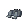Set Huse Scaun Auto Universale Autohelix MSA Light Gri, Material Textil, Set Complet Fata Spate cu 5 Tetiere
