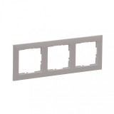 Rama ornament 3 posturi Legrand Suno sampanie 721593