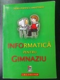Informatica pentru gimnaziu- Doru Popescu Anastasiu