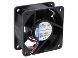 Ventilator axial 12VDC 60x60x25mm 21m3/h 16dBA