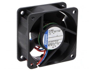 Ventilator axial 12VDC 60x60x25mm 21m3/h 16dBA foto