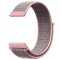 Curea material textil, compatibila Garmin Forerunner 165, telescoape Quick Release, Light Pink