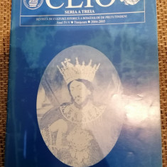 Revista CLIO - revista de cultura istoria a Romanilor Anul IV-V ,2004-2005