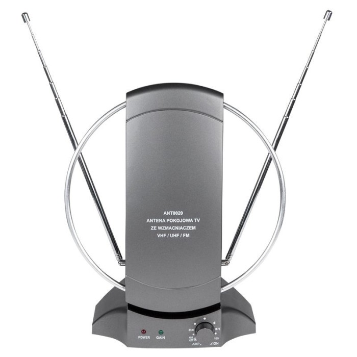 Antena TV de camera cu amplificare ANT0020, alimentare 12V Antena TV de camera cu amplificare ANT0020, alimentare 12V