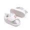 Pantofiori argintii pentru fetite - Roses (Marime Disponibila: 9-12 luni