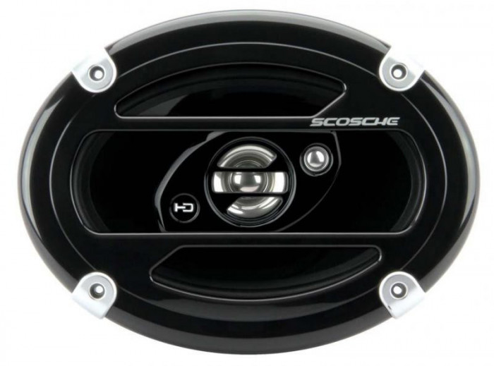 Difuzor auto Scosche HD Audio pe 3 cai 5&quot;x7&quot;/6&quot;x8&quot; 450W CarStore Technology