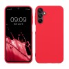 Husa Kwmobile pentru Samsung Galaxy A15 5G, Roz, Silicon, KWM000021MH004C, Carcasa